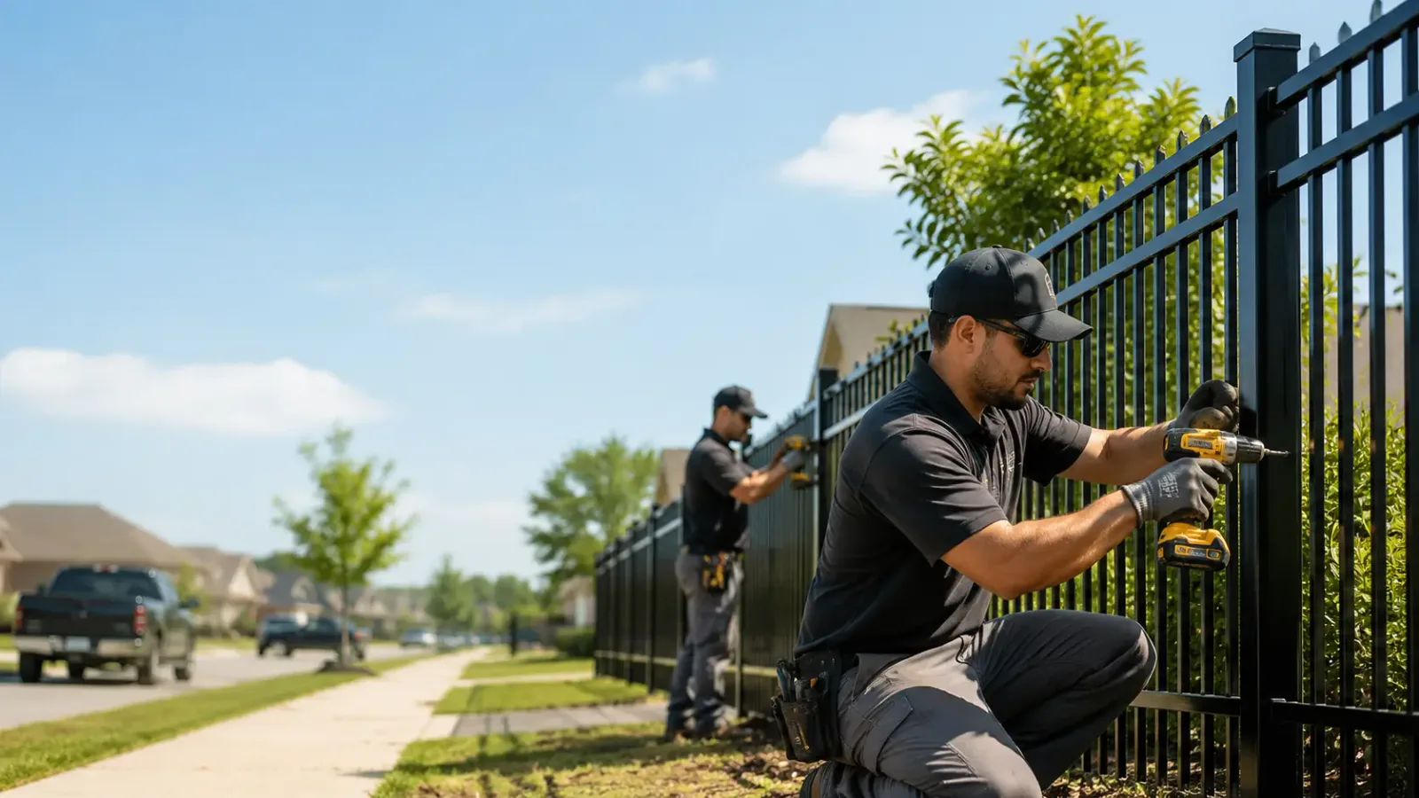 Metal Fence Installation in Concord, GA